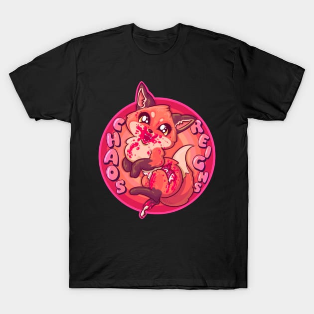 Chaos Reigns T-Shirt by LVBart